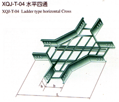 XQJ-T1-04 梯级式水平四通